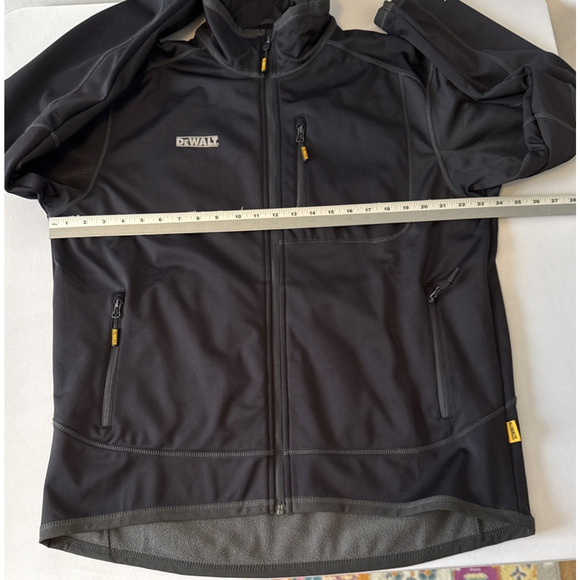Dewalt Men's L Barton Workwear Softshell Jacket Water Resistant Breathable - Picture 7 of 10